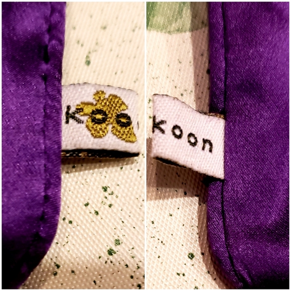 KOOKOON Satin Cross-Body Beaded Purse / Bag - EUC - Picture 3 of 6